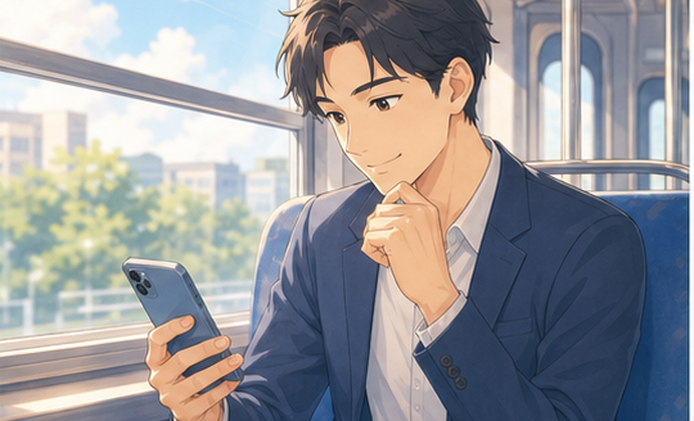 スマホ料金を安くしたい人へ のイメージイラスト