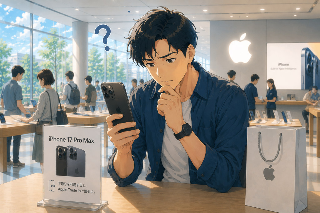 iPhoneを安く買う方法 のイメージイラスト