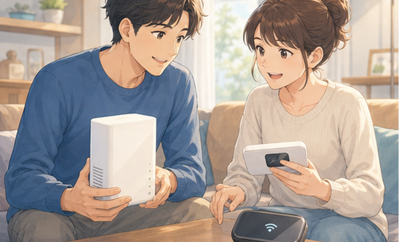 携帯乗り換え初心者ガイド のイメージイラスト